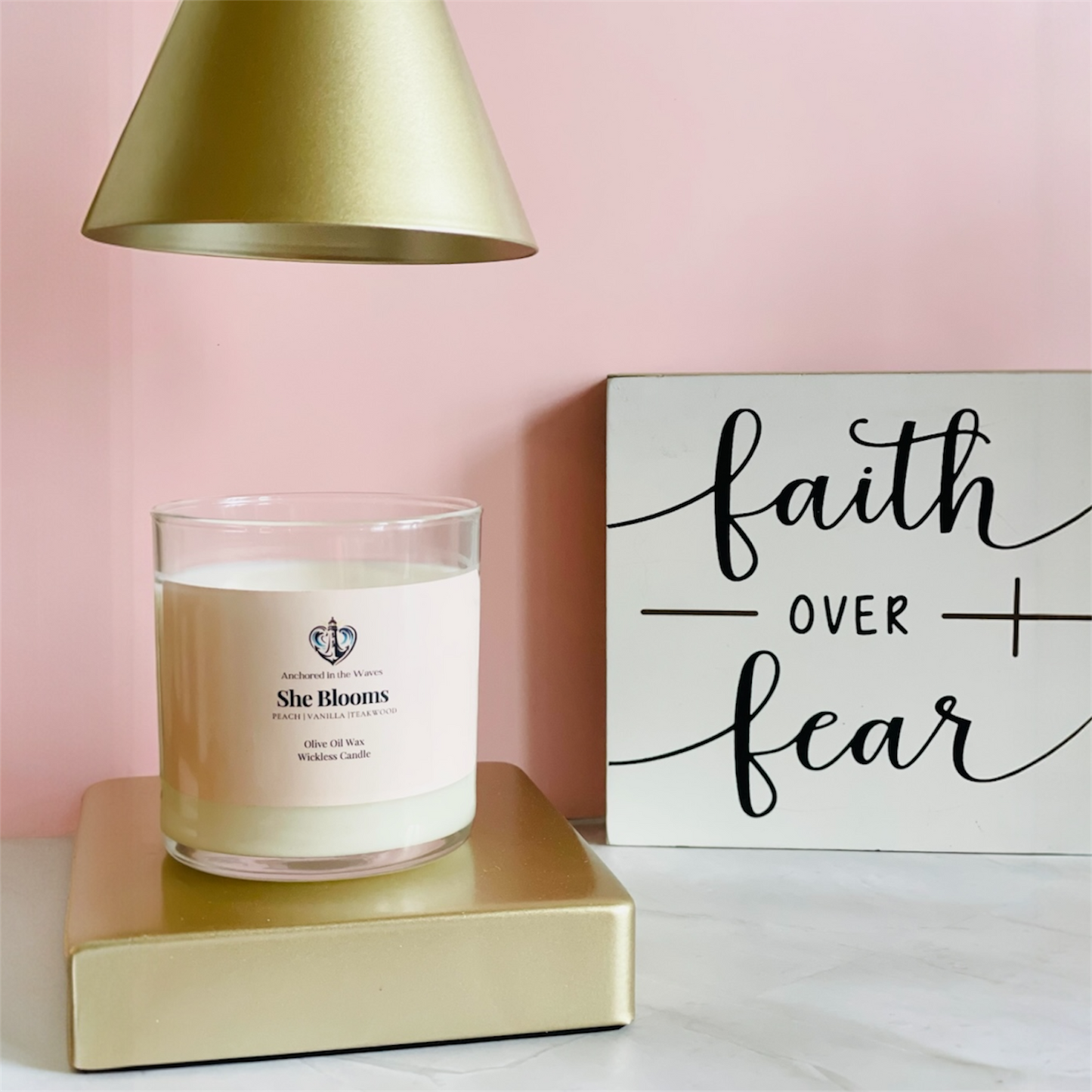 She Blooms Wickless Candle | 8oz